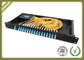 1U 19 Inch Fiber Optic Rack Mount Single Fiber / Dual Fiber 1 X 16CWDM Mux And Demux supplier