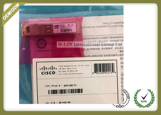 1.25G 1000 BASE - T Fiber Optic Transceiver Module Copper RJ - 45 100m supplier