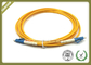 LC UPC Fiber Optic Patch Cord  High Return Loss For Jumper Connection supplier