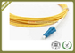 LC UPC Fiber Optic Patch Cord  High Return Loss For Jumper Connection supplier