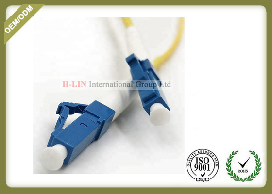 LC UPC Fiber Optic Patch Cord  High Return Loss For Jumper Connection supplier