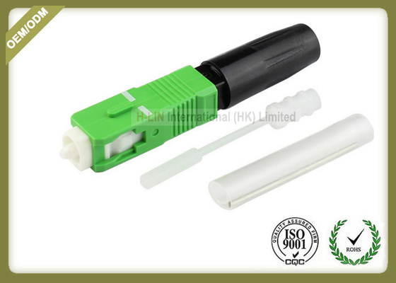 FTTH Embedded SC Cold Junction  Field Assembly Type SC APC Fast Connector 52mm for 3.0*2.0mm cable supplier