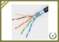 HDPE Insulation Cat5e STP / FTP Network Lan Cable Twisted Pair 24AWG supplier