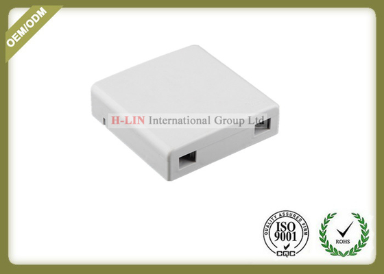 2 Core / Port Fiber Optic Termination Box Wall Mounted With SC Adapter supplier