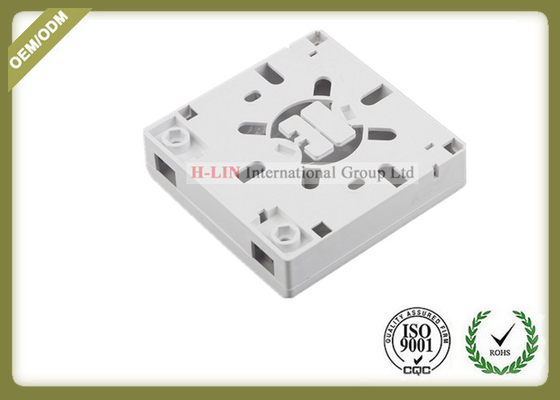 2 Core / Port Fiber Optic Termination Box Wall Mounted With SC Adapter supplier