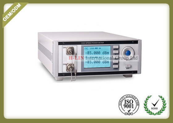 High Speed Fiber Optic Tools , Dual - Channel Optical Power Meter 850 ~ 1700 Nm supplier