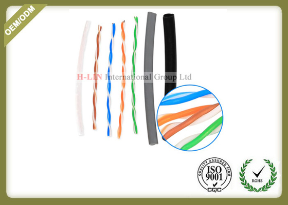 Outdoor Cat6 UTP Cable Double Jacket , 305 Meters / Roll Optical Ethernet Cable supplier