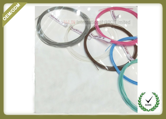 Colorful 0.9mm Fiber Optic Patch Cord  With ST / FC / SM Connector High Return Loss supplier