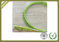 OM5 Duplex Fiber Optic Cable LSZH Jacket LC Connector With Light Green Color supplier