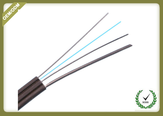 2 Core FTTH Fiber Optic Cable With FRP / Steel Wire Strength Member Outdoor supplier