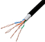 305 Meters Network Fiber Cable , Unshielded Twisted Pair Cable 0.5mm Diameter supplier