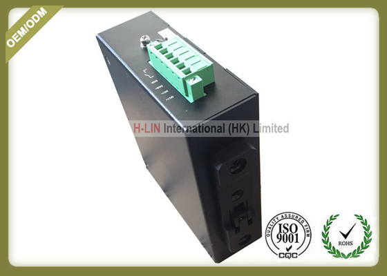 10/100M Railed Optical Media Converter Unmanaged Industrial Switch With 5 RJ45 Ethernet Port supplier