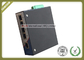 10/100M Railed Optical Media Converter Unmanaged Industrial Switch With 5 RJ45 Ethernet Port supplier