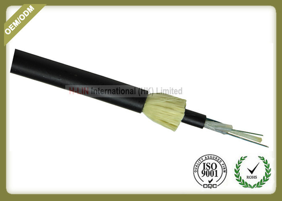 Self Supporting Outdoor Fiber Optic Cable ADSS All Dielectric With Double Jacket AT Outer Sheath supplier