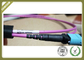 MTP TO MTP OM4 12 Core Fiber Optic Patch Cord Violet Color Multimode LSZH Jacket supplier