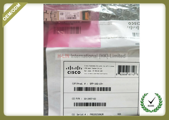 Original Cisco SFP Fiber Module SFP-10G-LR SFP Optic Transceiver LC DX Connector supplier