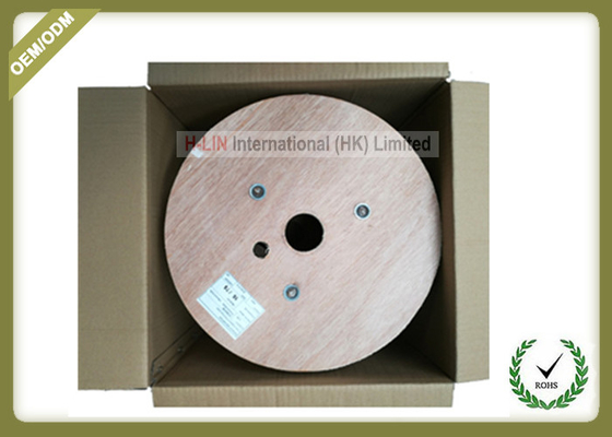 Fiber Optic FTTH Aerial Drop Cable 1 Core Three Steel Wires Special For Outside Use supplier