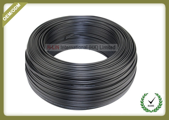 Fiber Optic FTTH Aerial Drop Cable 1 Core Three Steel Wires Special For Outside Use supplier