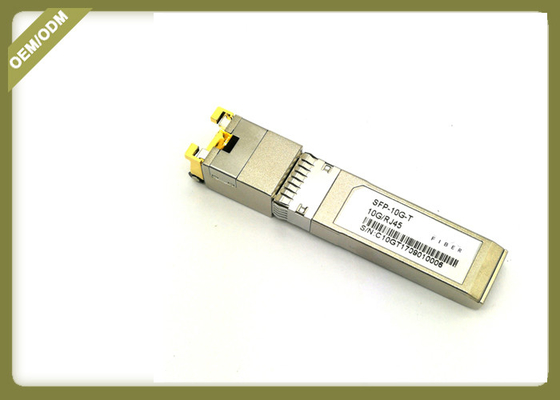 10GBASE-T SFP Transceiver Module Copper RJ45 Port Connector 10G Cat5 Cabling Type supplier