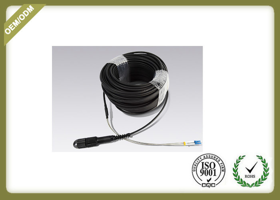 Fiber Optic Outdoor Patchcord with PDLC to LC connector with 2core 2.0mm outdoor fiber cable supplier