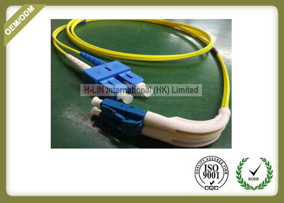 NEW LC SC  FC ST Fiber Optic Patch Cord  for 90 degree tail bend connector supplier